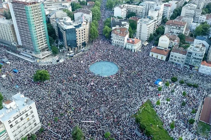 Protesti u Srbiji Beograd 05 2026 Foto: Nova.rs
