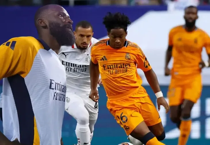 Rudiger endrick Antonio Rudiger Endrick Felipe Moreira Luka Modrić Real Madrid