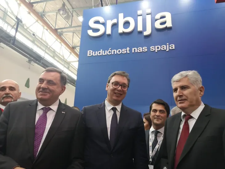 Aleksandar Vučić Milorad Dodik Dragan Čović ras