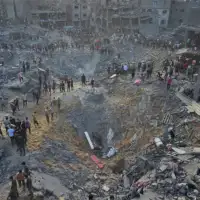 Gaza napad na kamp