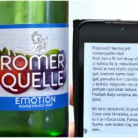 Coca Cola Romerquelle mineralna voda poruke