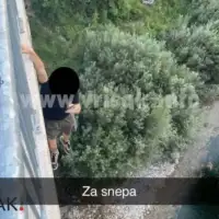 Široki  Brijeg visio sa mosta