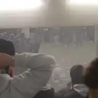 Frankfurt policija navijači/ tuča