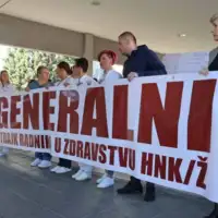 strajk Zdravstveni radnici HNK FENA