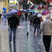 Kisa ulica vrijeme