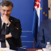 Andrej Plenković i Davor Filipović. Platforma X