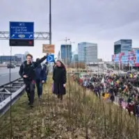 Holandija aktivisti autoput