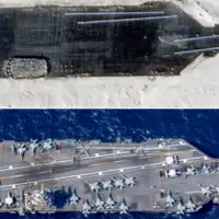 Kina vježba na USS Gerald R. Ford