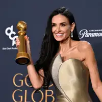Demi Moore zlatni globus : Profimedia