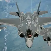 Americki zrakoplovi f 35a iznad sirije