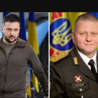 Volodimir Zelenski i Valerij Zalužni