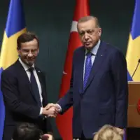 Redzep Tayip Erdogan Ulf Kristersson AA