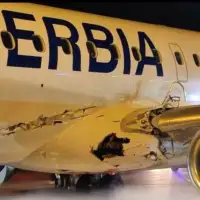 Avion ostecenje Srbija Screenshot