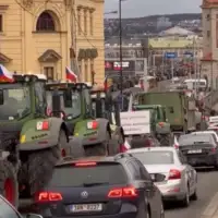 Ceska protesti poljoprivrednici