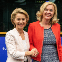 Željana Zovko i Ursula von der Leyen