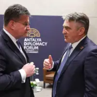 Zeljko Komsic Miroslav Lajcak