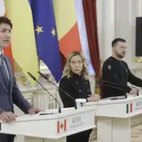 Justin trudeau meloni 872x610 EPA