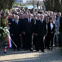Hrvatska brigada iz Slavonskog Broda Odlikovanje  Foto: Ured predsjednika
