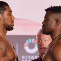 Francis Ngannou Anthony Joshua