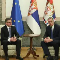 Miroslav Lajcak Aleksandar Vucic AA