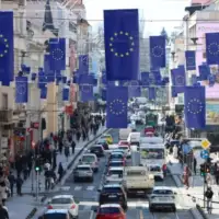 sarajevo okoceno zastave eu foto benjamina karic X