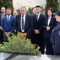 Jozo Leutar  Delegacija HNK obilježila godišnjicu ubistva