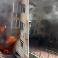 Istanbul pozar AA