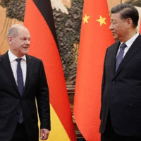 Olaf Scholz Xi Jiping epa