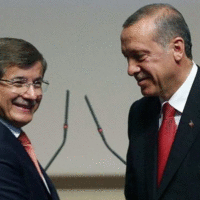 Recep Tayyip Erdogan Ahmet Davutoglu foto Burhan Ozbilici