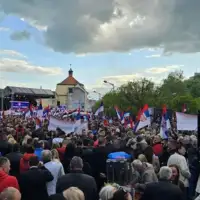 Banja Luka miting rezolucija o Srebrenici atv