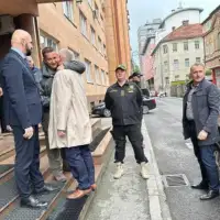 Docek Vahidin Munjić Mustafa Selmanović foto fup
