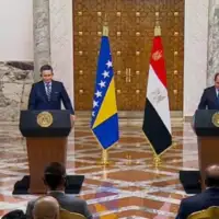 Denis Bećirović Abdel Fattah al Sisi