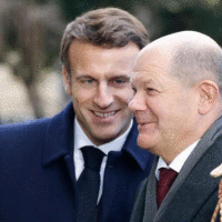 Emanuel Macron Olaf Scholz