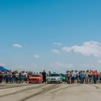 Osijek vozac autom na street raceu uletio medju gledaoce