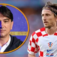 Luka Modrić Zlatko Dalić