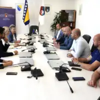 Adnan Šteta sastanak s delegacijama EBRD-a i EIB-