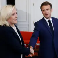 Emanuel Macron Marine la Pen afp