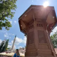 Bascarsija sunce i lijepo vrijeme