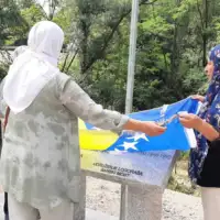 Sanski most Spomen ploča na Krivoj cesti