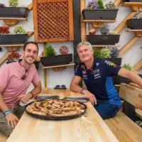 David Coulthard i Robert Dacešin (Foto: Facebook)