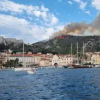 Požar Hvar/ Dalmacija Danas