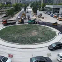 kružni tok u ulici Džemala Bijedića