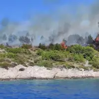 Brač požar