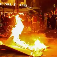 FRancuska Haos na ulicama nako izbora Foto: Fabrizio Bensch