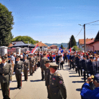 Paradiranje Vojske Srbije u BiH prijedor