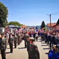 Paradiranje Vojske Srbije u BiH prijedor