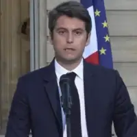 Gabriel Attal/ Sky news printscreen