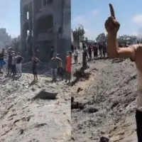 Gaza Izrael napao humanitarnu zonu u Gazi X