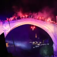 Mostar- Godišnjica obnove mosta/ Fena