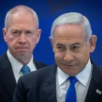 Benjamin Netanyahu Yoav Gallant    . Foto Flash90